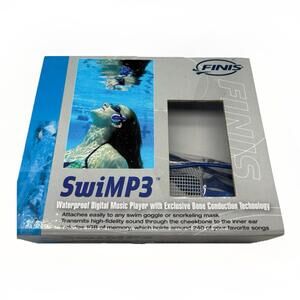 Finis SwiMP3 Swimming Waterproof Underwater Music MP3 Player 1GB MINT ONCE USED